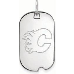 Women's Calgary Flames Sterling Dog Tag