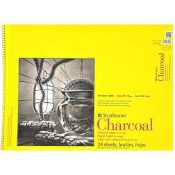 Strathmore 300 Series Charcoal Paper Pads 18 in. x 24 in. 24 sheets