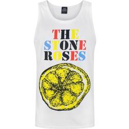 The Stone Roses Official Mens Lemon Vest (White)