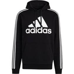 Adidas 3-Stripes Big Logo Hoodie Black/White