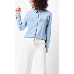 Levi's essential western denim shirt in washed