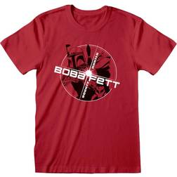 Star Wars Unisex Adult Boba Fett T-Shirt (Black)