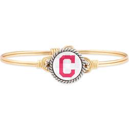 Luca + Danni Women's Cleveland Indians Petite Bangle Bracelet