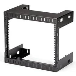 StarTech 8U Open Frame Equipment Rack 12in Deep 8STRK812WALLO