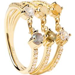 Pdpaola Juno Ring - Gold/Multicolour