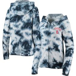 New Era Women's St. Louis Cardinals Tie-Dye Full-Zip Hoodie