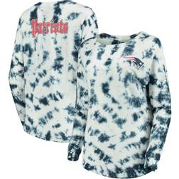 New Era Women's England Patriots Tie-Dye Long Sleeve T-shirt