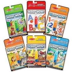 Melissa & Doug Water Wow! 6-pk. Water Reveal Pad Bundle, Multicolor