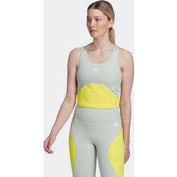 Adidas Aeroready Hit Crop Sleeveless T-shirt