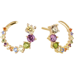 Sif Jakobs Belluno Circolo Earrings - Gold/Multicolour