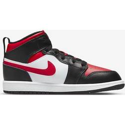 Nike Air Jordan 1 Mid PS - Black/White/Fire Red