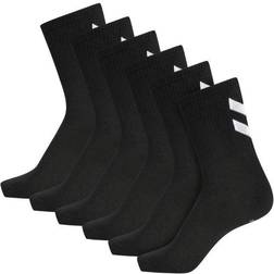 Hummel Chevron Socks 6-pack - Black
