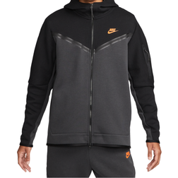 nike tech fleece suit orange