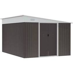 OutSunny 11.3x9.2ft Garden Storage Shed