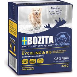 Bozita Chicken & Rice Chunks in Jelly 0.4kg