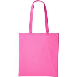 Nutshell Plain Strong Shoulder Shopper Bag - Mid Pink