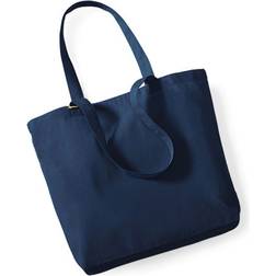 Westford Mill Organic Cotton Shopper Bag - Navy Blue