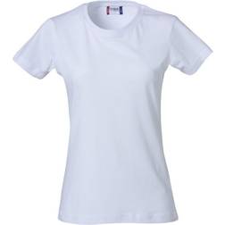 Clique Plain T-shirt W - White