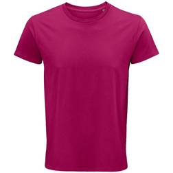 Sols Mens Crusader Organic T-shirt - Fuchsia