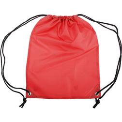 Shugon Stafford Plain Drawstring Tote Bag - Classic Red