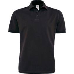 B&C Collection Heavymill Short-Sleeved Polo Shirt M - Black