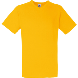 Fruit of the Loom Valueweight V-Neck Short Sleeve T-shirt M - Sunflower
