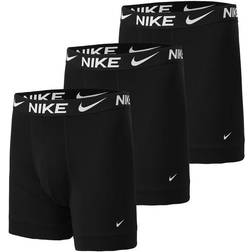 Nike Brief Long Boxer Shorts 3-pack - Black