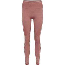 Hummel MT Energy Seamless Hw Tights - Withered Rose/Rose Tan Melange