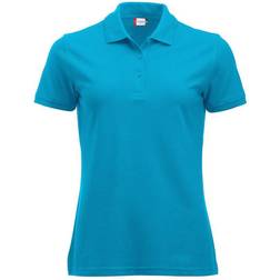 Clique Women's Manhattan Polo Shirt - Turquoise