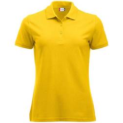 Clique Women's Manhattan Polo Shirt - Lemon