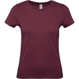 B&C Collection Women E150 T-shirt - Burgundy