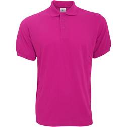 B&C Collection Safran Short-Sleeved Polo Shirt M - Fuchsia