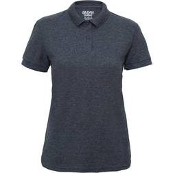 Gildan DryBlend Ladies Sport Double Pique Polo Shirt - Dark Heather