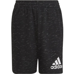 Adidas Junior Future Icons Badge Of Sport Shorts - Black Melange/White (HP0919)