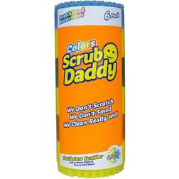 Scrub Daddy Colors FlexTexture Scrubber 6-pack