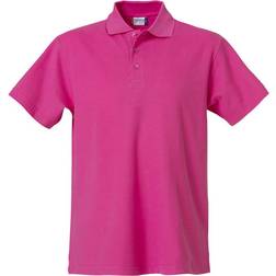 Clique Basic Polo Shirt M - Bright Cerise