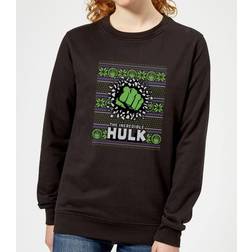 Marvel Hulk Punch Women's Christmas Sweatshirt