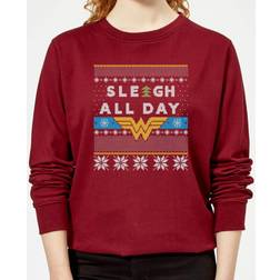 DC Comics Wonder Woman 'Sleigh All Day Christmas Sweatshirt