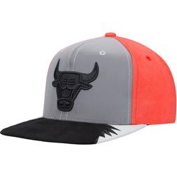 Mitchell & Ness Chicago Bulls Day 5 Snapback Hat - Gray/Red