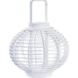 Dkd Home Decor Crystal White Bamboo (35 x 35 x 29 cm) Lantern