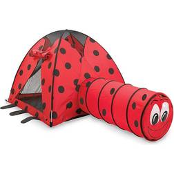 Pacific Play Tents Ladybug Tent & Tunnel Combo, Multicolor One Size