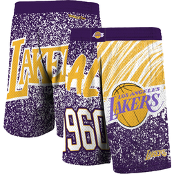 Mitchell & Ness Los Angeles Lakers Hardwood Classics Jumbotron Sublimated Shorts Sr