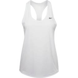 Reebok Workout Ready Mesh Back Tank Top - White