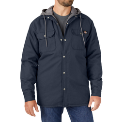 Dickies Hydroshield Duck Hooded Shirt Jacket - Dark Navy