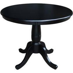 International Concepts Round Top Dining Table 91.4cm