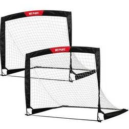 Net Playz Easy Fold-Up Soccer Goal 2-pack