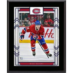 Fanatics Montreal Canadiens Nick Suzuki Sublimated Player Plaque