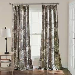 Lush Decor Botanical Garden Window Curtains 2 Pack 132.08x241.3cm