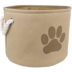 Contemporary Home Living Imports CAMZ36088 12 in. Pet Bin Paw