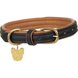 Digby & Fox Padded Leather Dog Collar Medium